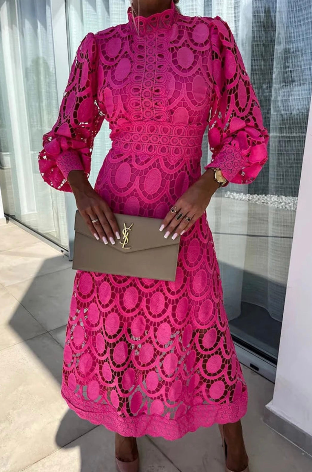 DEMY | ELEGANT LACE DRESS