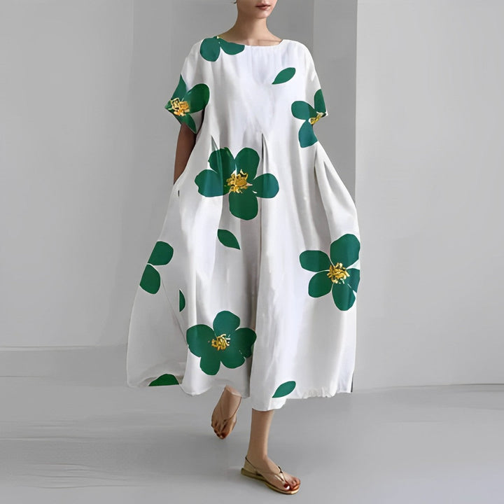 MERLYNN | COMFORTABLE FLORAL DRESS