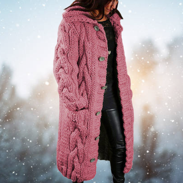 LIADAN | ELEGANT WOMEN'S BRAIDED CARDIGAN