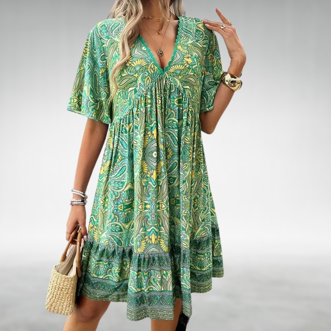 CASTELLE | ELEGANT BOHO DRESS