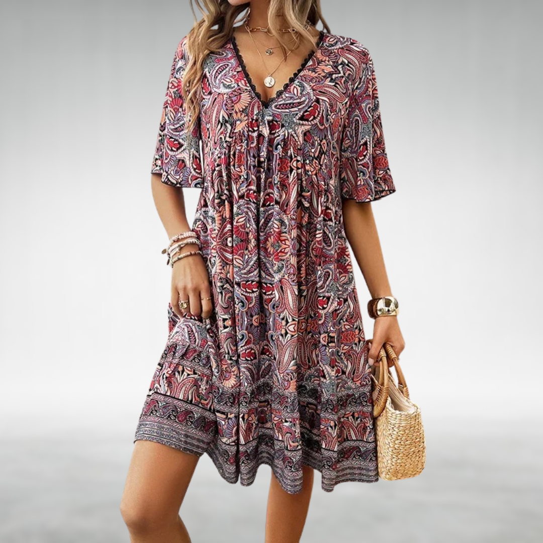 CASTELLE | ELEGANT BOHO DRESS