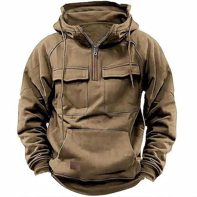 AKIN | RUGGED HOODIE WITH POCKETS