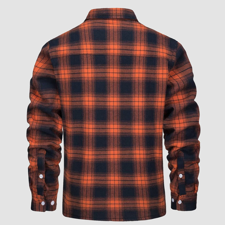 CLAYTON | LINED CHEQUERED SHIRT JACKET