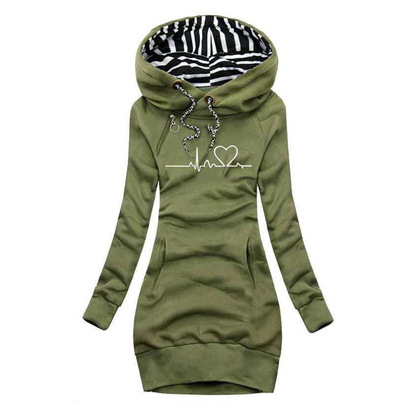 CELINDA | HEARTBEAT HOODIE