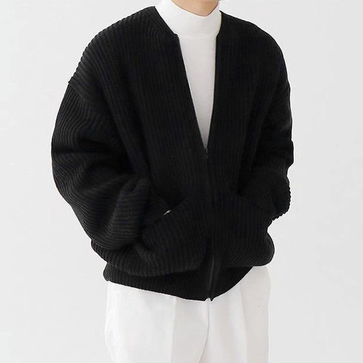 LIAM | MEN’S REFINED JUMPER W/ ZIP