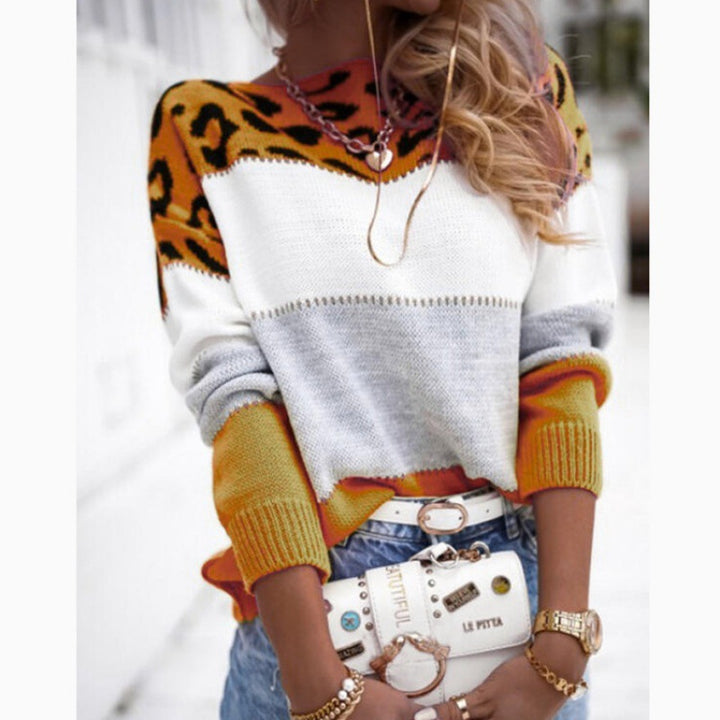 SAMMY | COSY SWEATER WITH PRINT