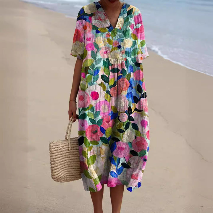 EMMY | FLORAL PATTERNED DRESS