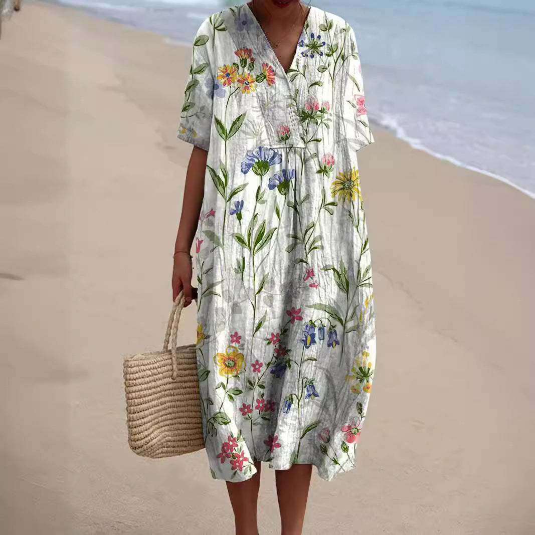 EMMY | FLORAL PATTERNED DRESS