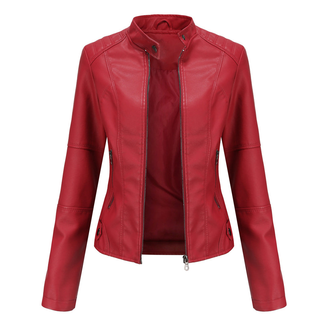 LILA | STYLISH LEATHER JACKET