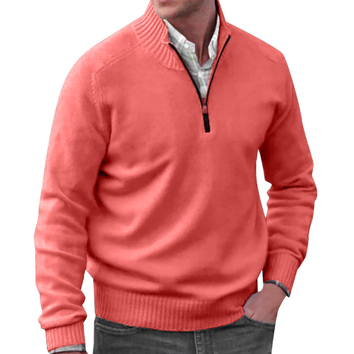 JAMIE | ELEGANT ZIPPERED SWEATER