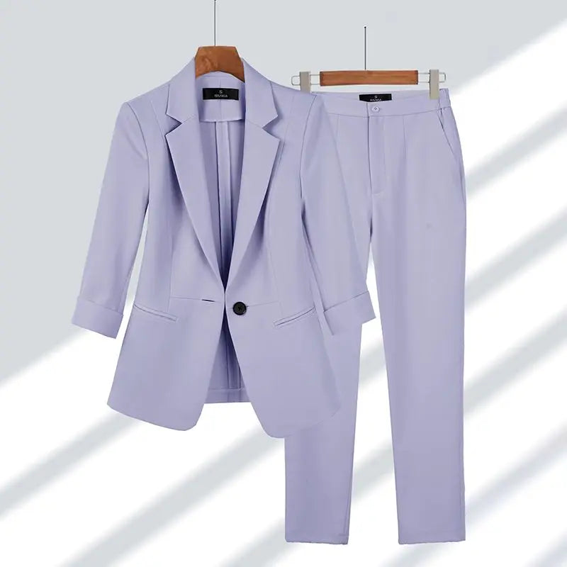 JAYA | WOMEN’S MATCHING SUIT JACKET & PANTS