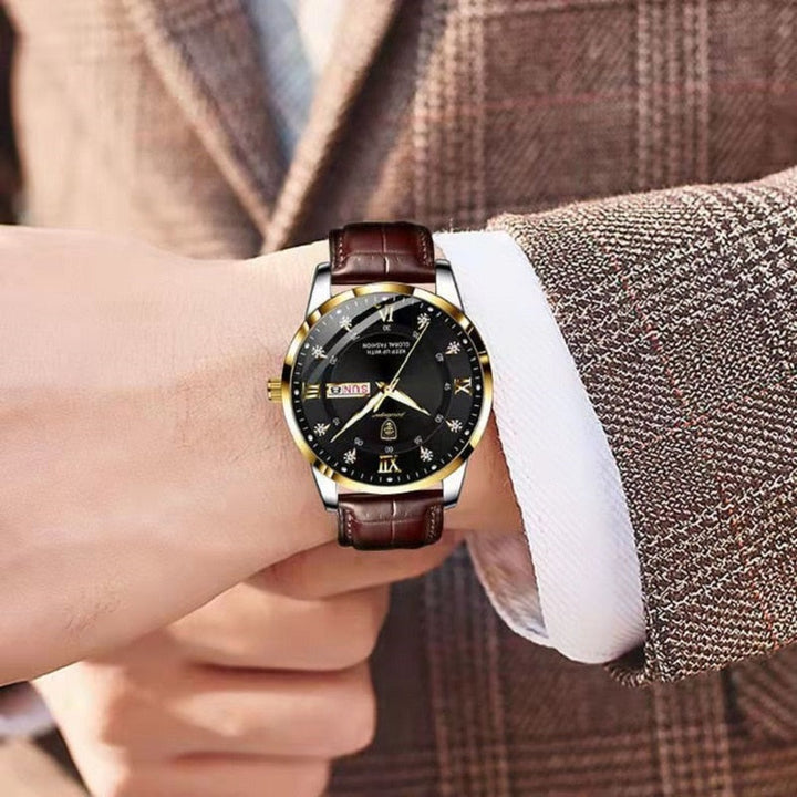 ADEN | WATERPROOF LUMINOUS MEN'S WATCH