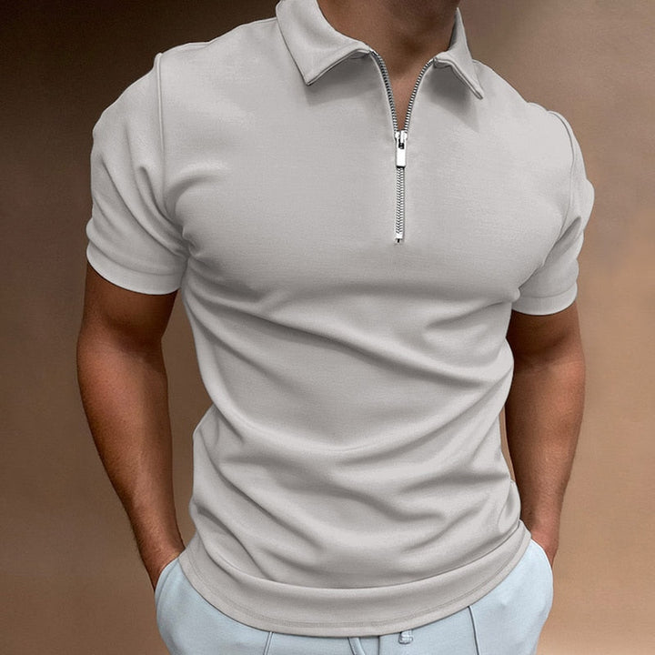 REECE | ZIP-UP POLO