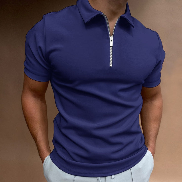 REECE | ZIP-UP POLO
