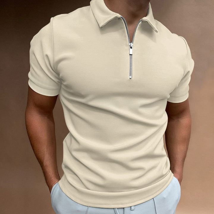 REECE | ZIP-UP POLO
