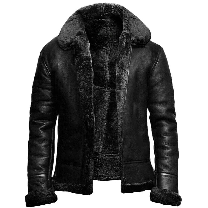 CONALL | LEATHER WINTER COAT