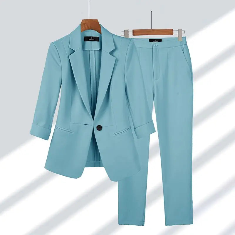 JAYA | WOMEN’S MATCHING SUIT JACKET & PANTS