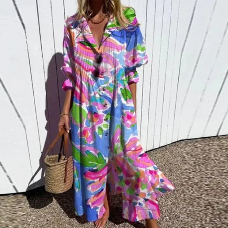 EIMAER | LUXE SPRING BOHEMIAN DRESS