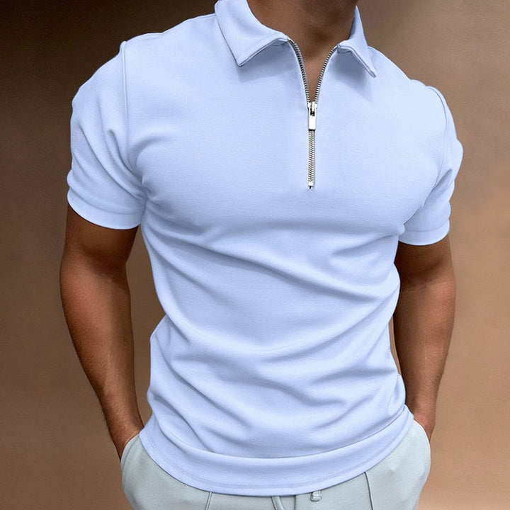REECE | ZIP-UP POLO