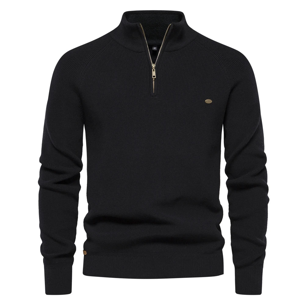 RILLON | KNITTED WARM PULLOVER