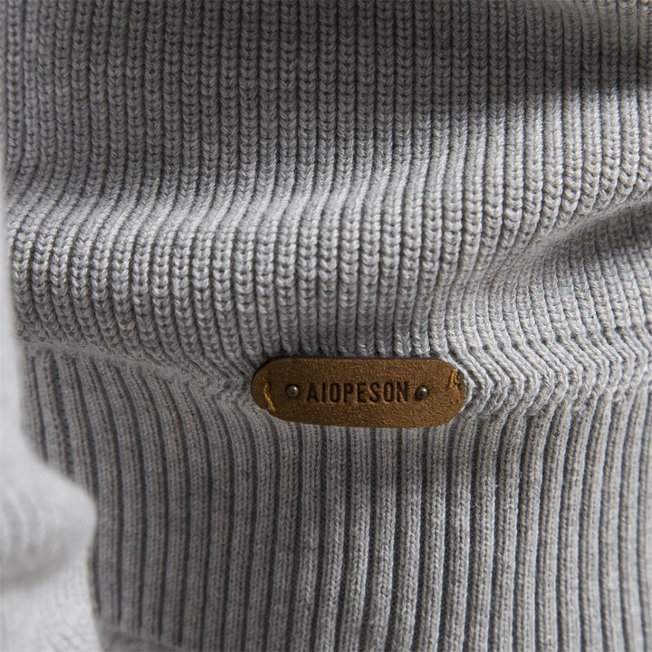 RILLON | KNITTED WARM PULLOVER
