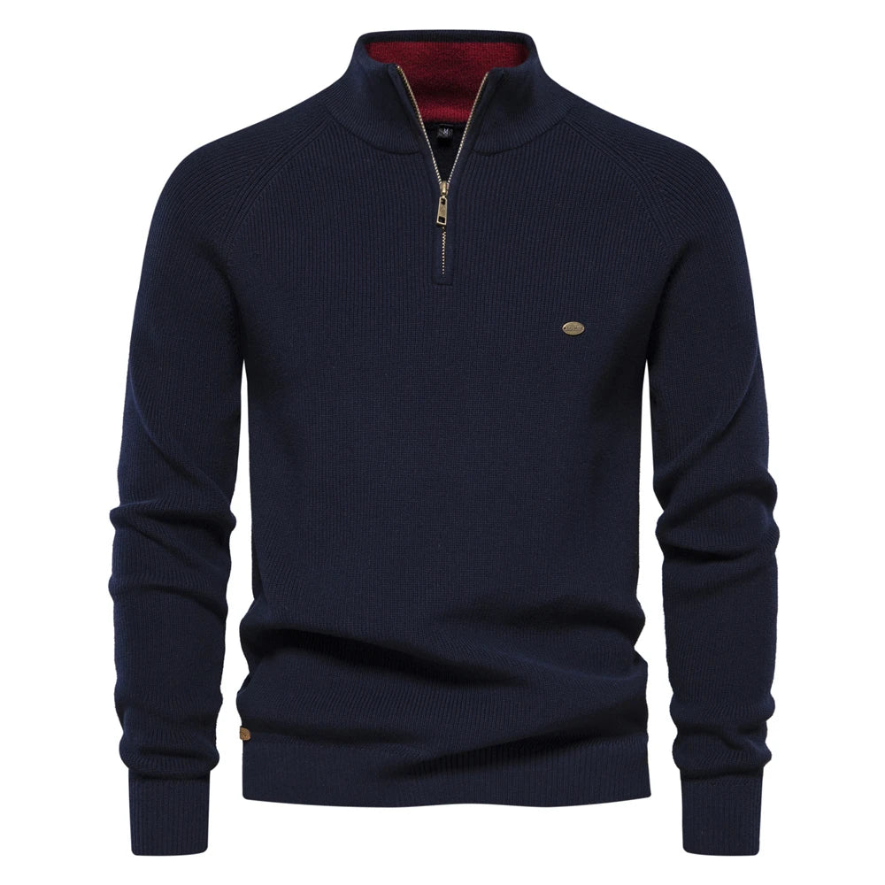 RILLON | KNITTED WARM PULLOVER