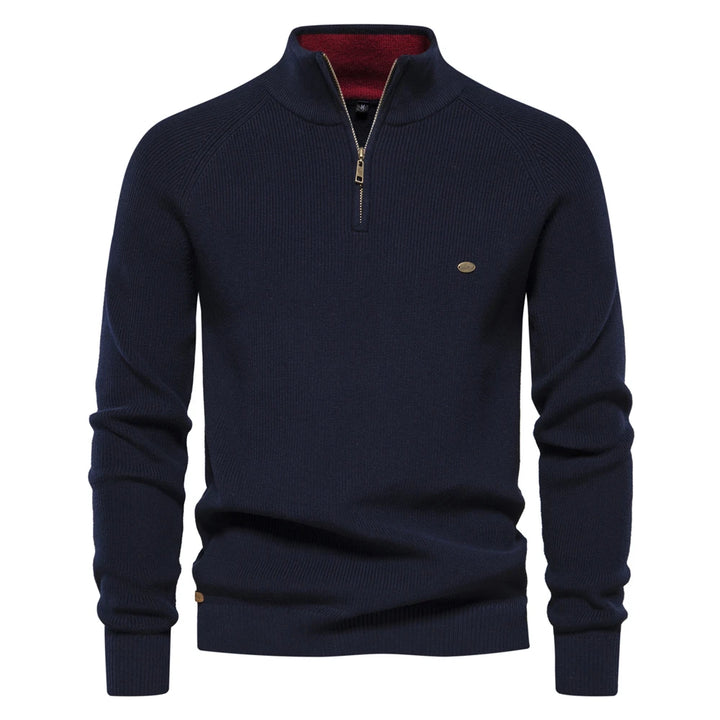 RILLON | KNITTED WARM PULLOVER