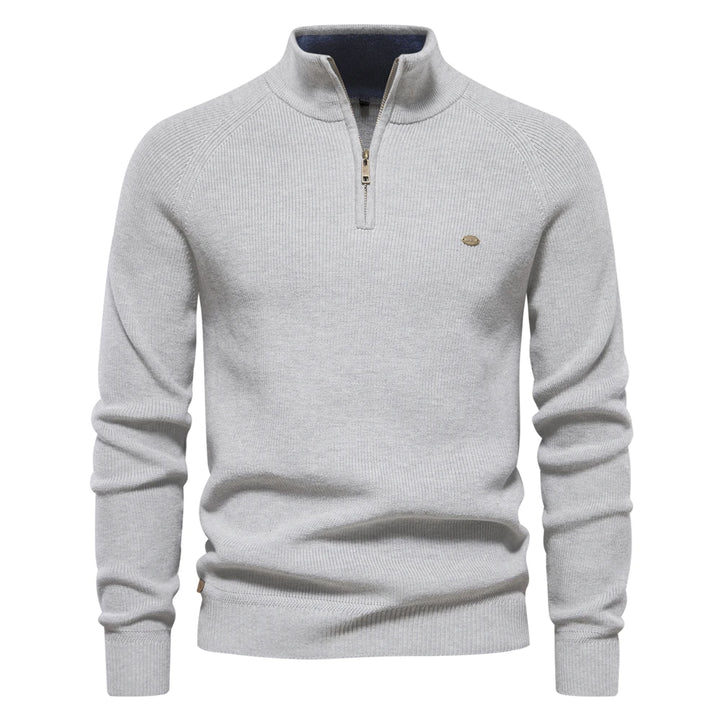 RILLON | KNITTED WARM PULLOVER