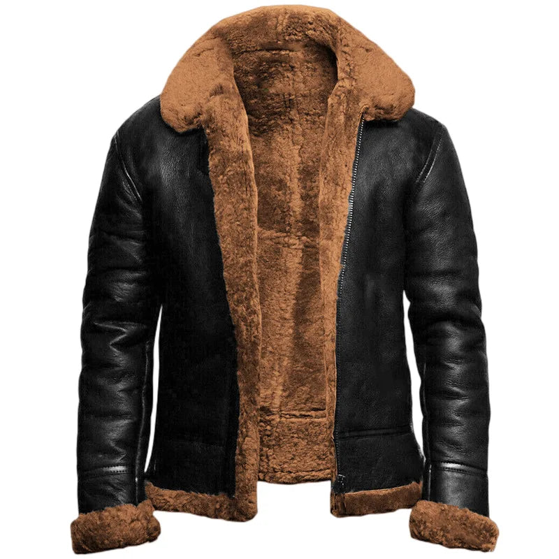 CONALL | LEATHER WINTER COAT