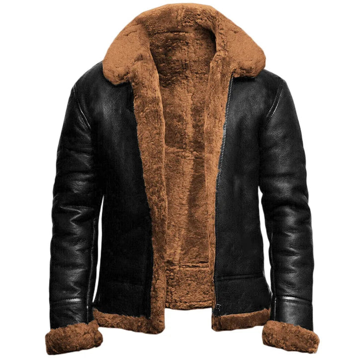 CONALL | LEATHER WINTER COAT