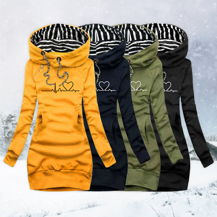 CELINDA | HEARTBEAT HOODIE