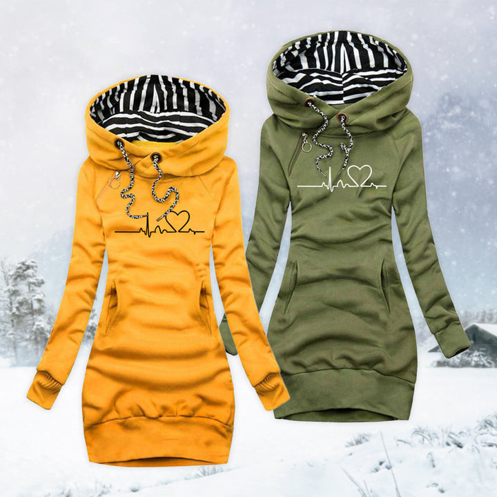 CELINDA | HEARTBEAT HOODIE