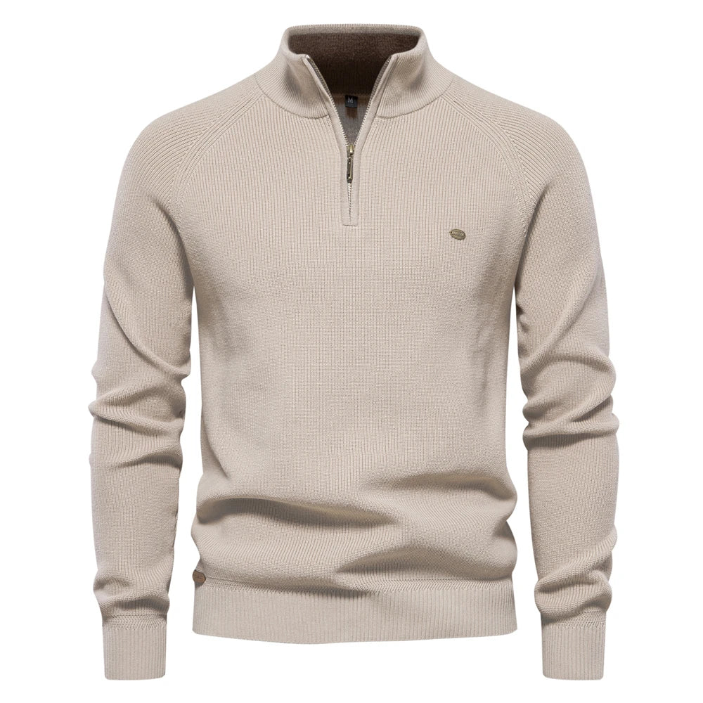 RILLON | KNITTED WARM PULLOVER