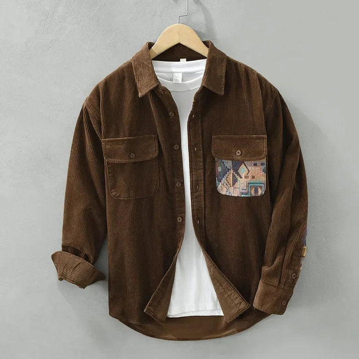 CARL | CORDUROY BUTTON UP SHIRT