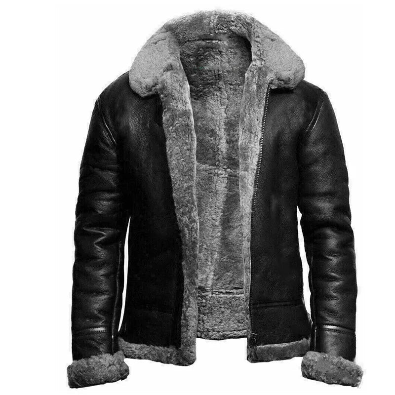 CONALL | LEATHER WINTER COAT