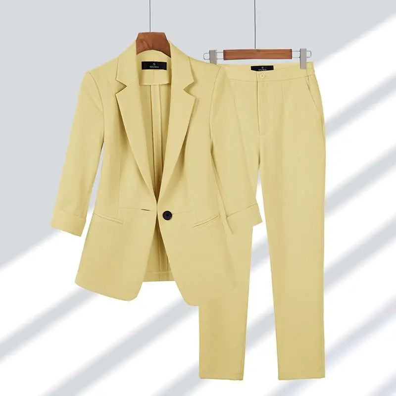 JAYA | WOMEN’S MATCHING SUIT JACKET & PANTS