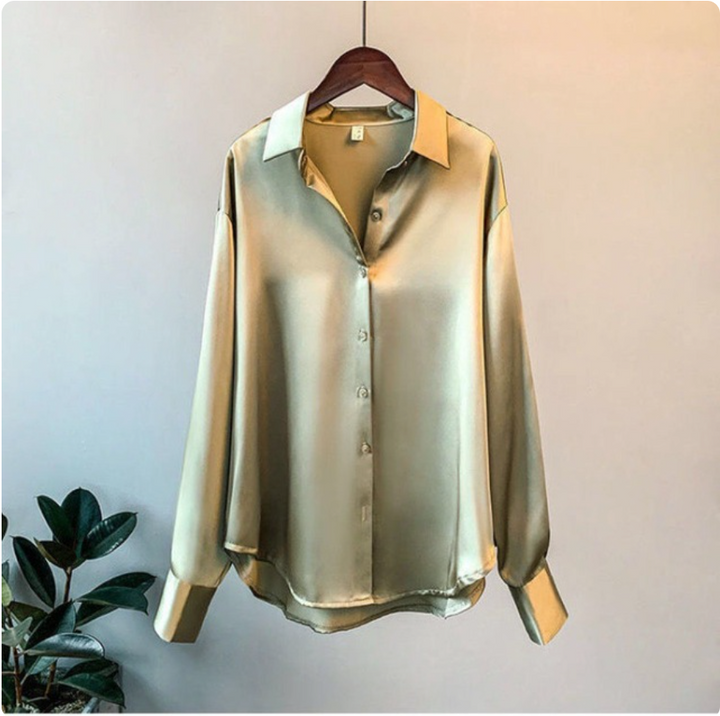 FIONNUALA | WOMEN’S SATIN SHIRT