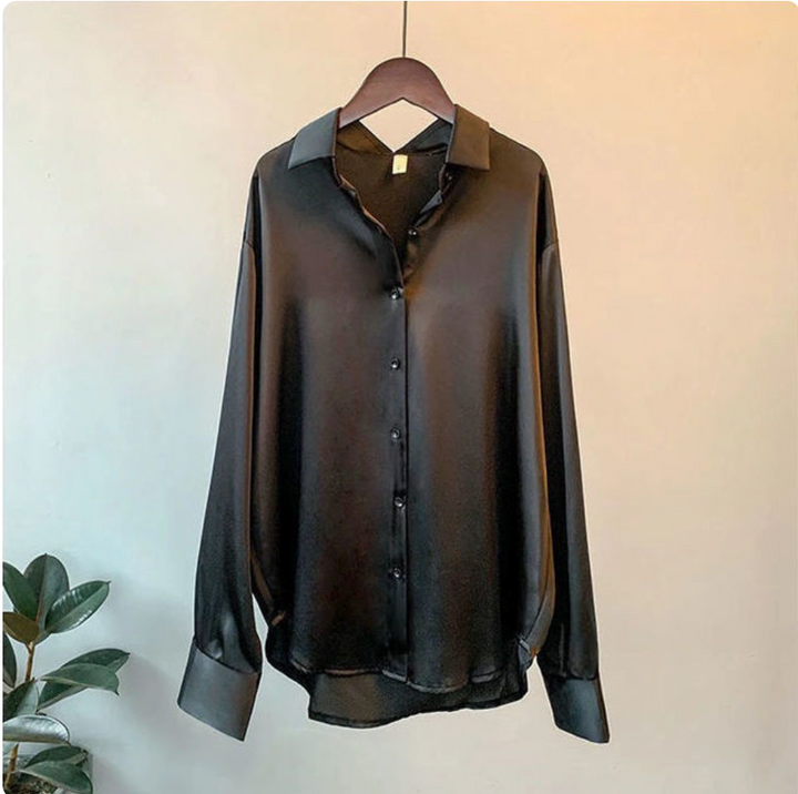 FIONNUALA | WOMEN’S SATIN SHIRT