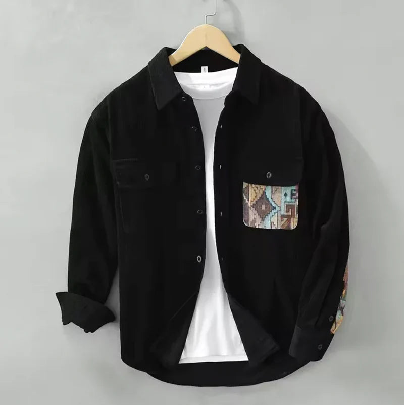 CARL | CORDUROY BUTTON UP SHIRT