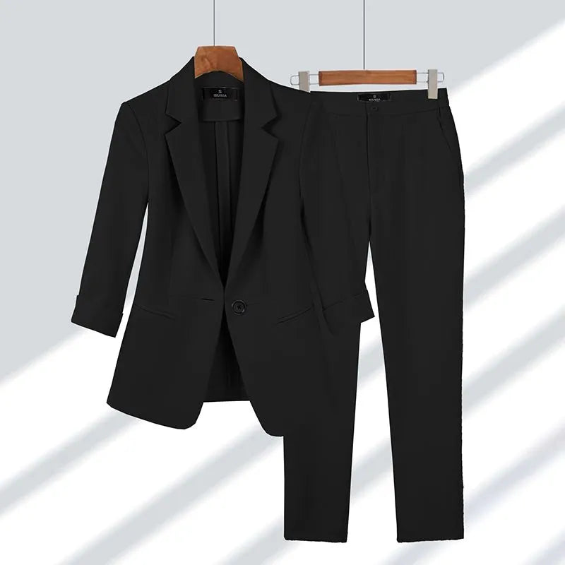 JAYA | WOMEN’S MATCHING SUIT JACKET & PANTS