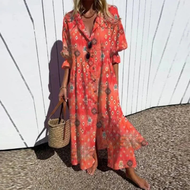 EIMAER | LUXE SPRING BOHEMIAN DRESS