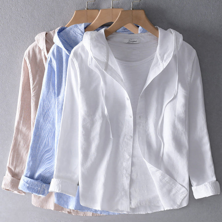 MARCY | BREATHABLE LINEN SHIRT