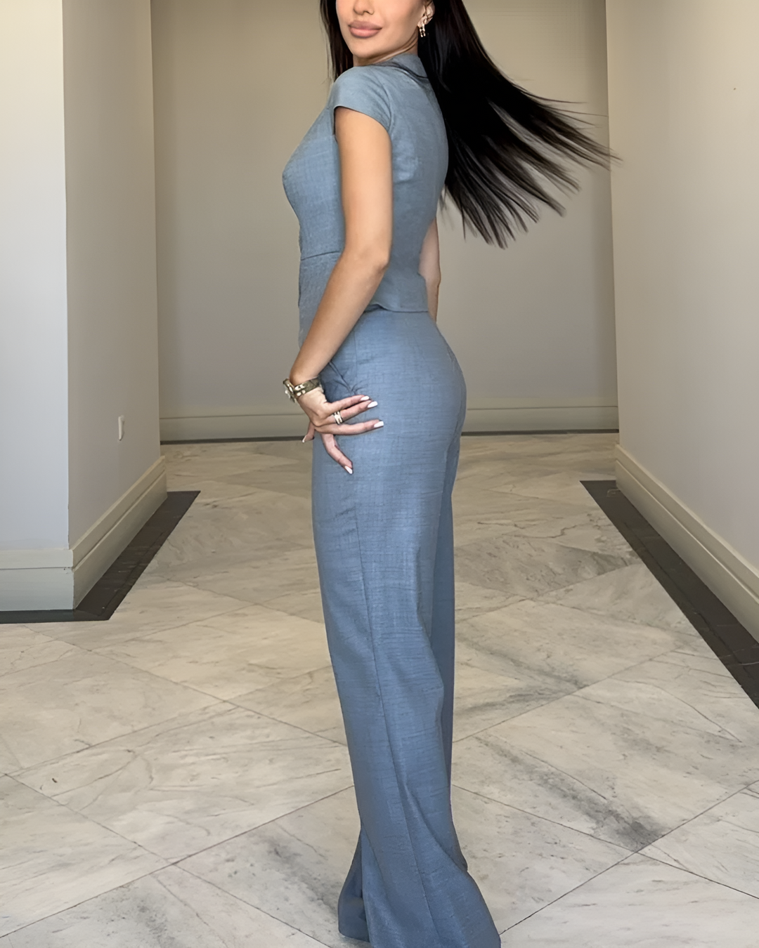 ROXY | ELEGANT BLAZER AND TROUSER SET