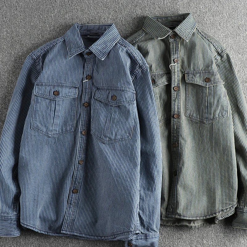 CAL | RELAXED VINTAGE DENIM SHIRT