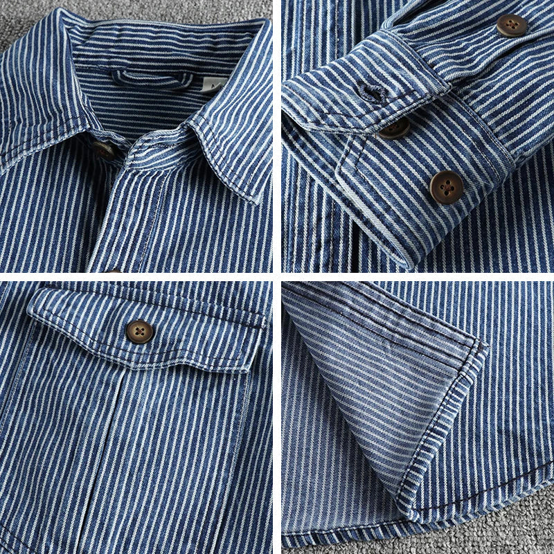 CAL | RELAXED VINTAGE DENIM SHIRT
