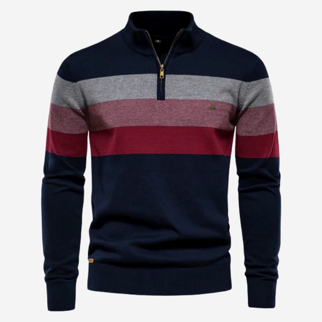 SCOTTY | RETRO STRIPED PULLOVER