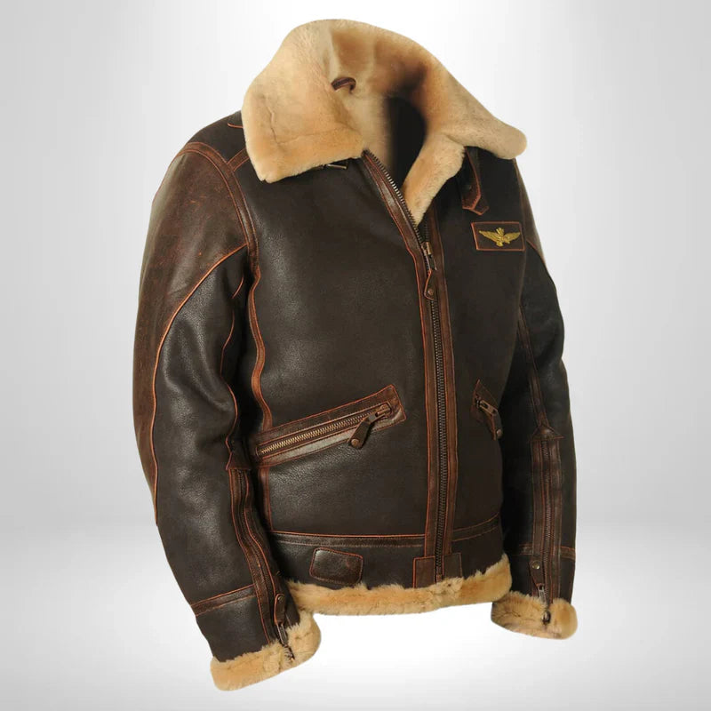 STETSON | MEN’S PILOT LEATHER WINTER JACKET