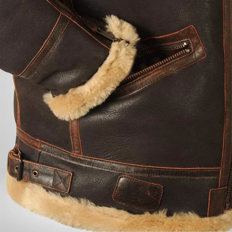 STETSON | MEN’S PILOT LEATHER WINTER JACKET