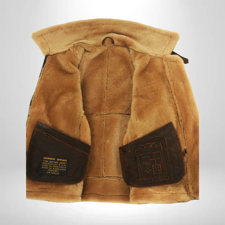 STETSON | MEN’S PILOT LEATHER WINTER JACKET
