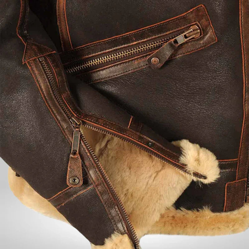 STETSON | MEN’S PILOT LEATHER WINTER JACKET